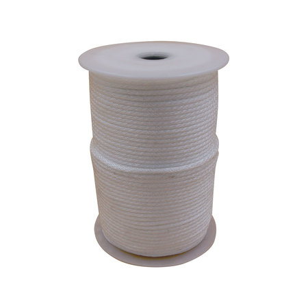 EXTREME MAX Extreme Max 3006.2186 BoatTector Solid Braid Nylon Rope - 1/8" x 600', White 3006.2186